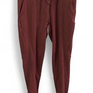 Alphalete Women's‎ Burgundy Joggers- L-XL-